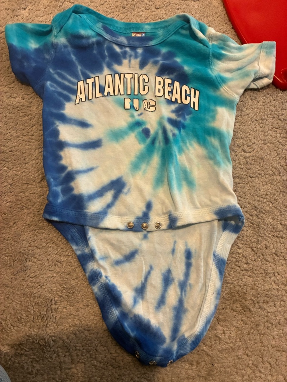 Atlantic Beach Tie-Dye Onesie